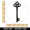 Vintage Skeleton Key Rubber Stamp for Stamping Crafting Planners